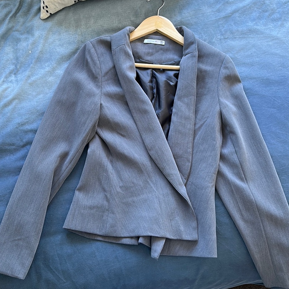 Cooper street Slate Grey blazer - Picture 1 of 4